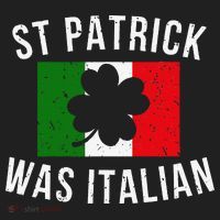 Saint Patrick Was Italian St. Patrick's Day Italy Beanie thumb 2
