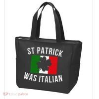 Saint Patrick Was Italian St. Patrick's Day Italy Tote Bag thumb 3