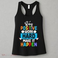 Stay Positive Work Hard Make It Happen Women's Tank Top thumb 3