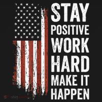 Stay Positive Work Hard Make It Happen Motivation Tote Bag thumb 4
