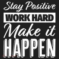 Stay Positive Work Hard Make It Happen Motivational 11oz C Handle Ceramic Mug thumb 5