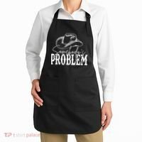 Somebody's Problem Western Country Cow Morgan Fan Apron thumb 2