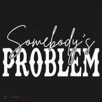 Somebodys Problem Western Country Cowboy Morgan Fan Toddler Hoodie thumb 2
