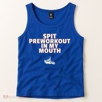 Spit Pre Workout In My Mouth Spit Preworkout In My Mouth Tank Top thumb 2