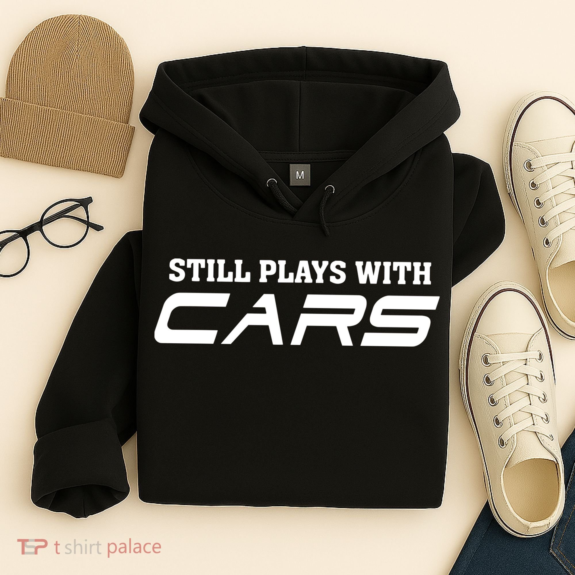 Still Plays With Cars Car Automobile Lover Mechanic Hoodie