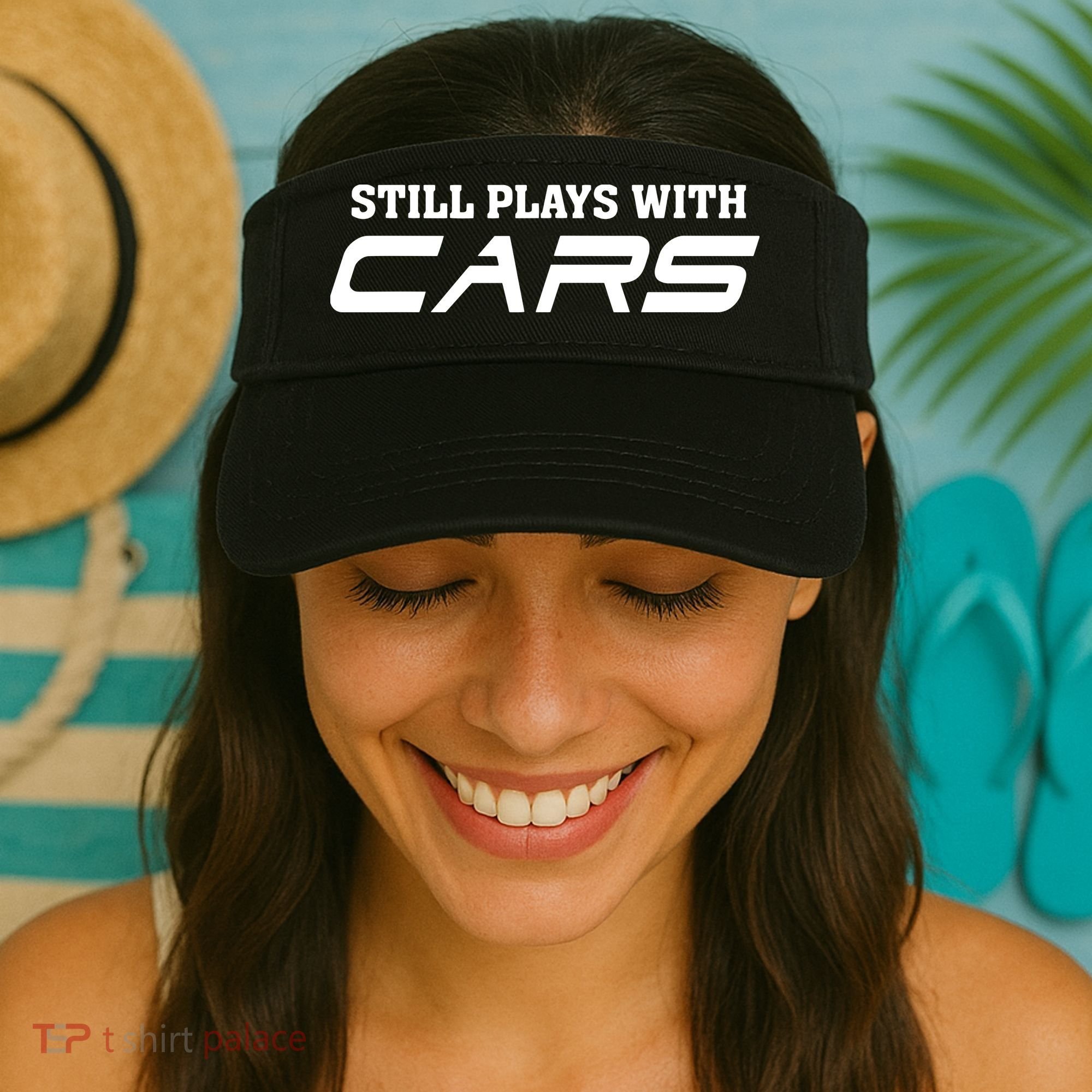 Still Plays With Cars Car Automobile Lover Mechanic Visor