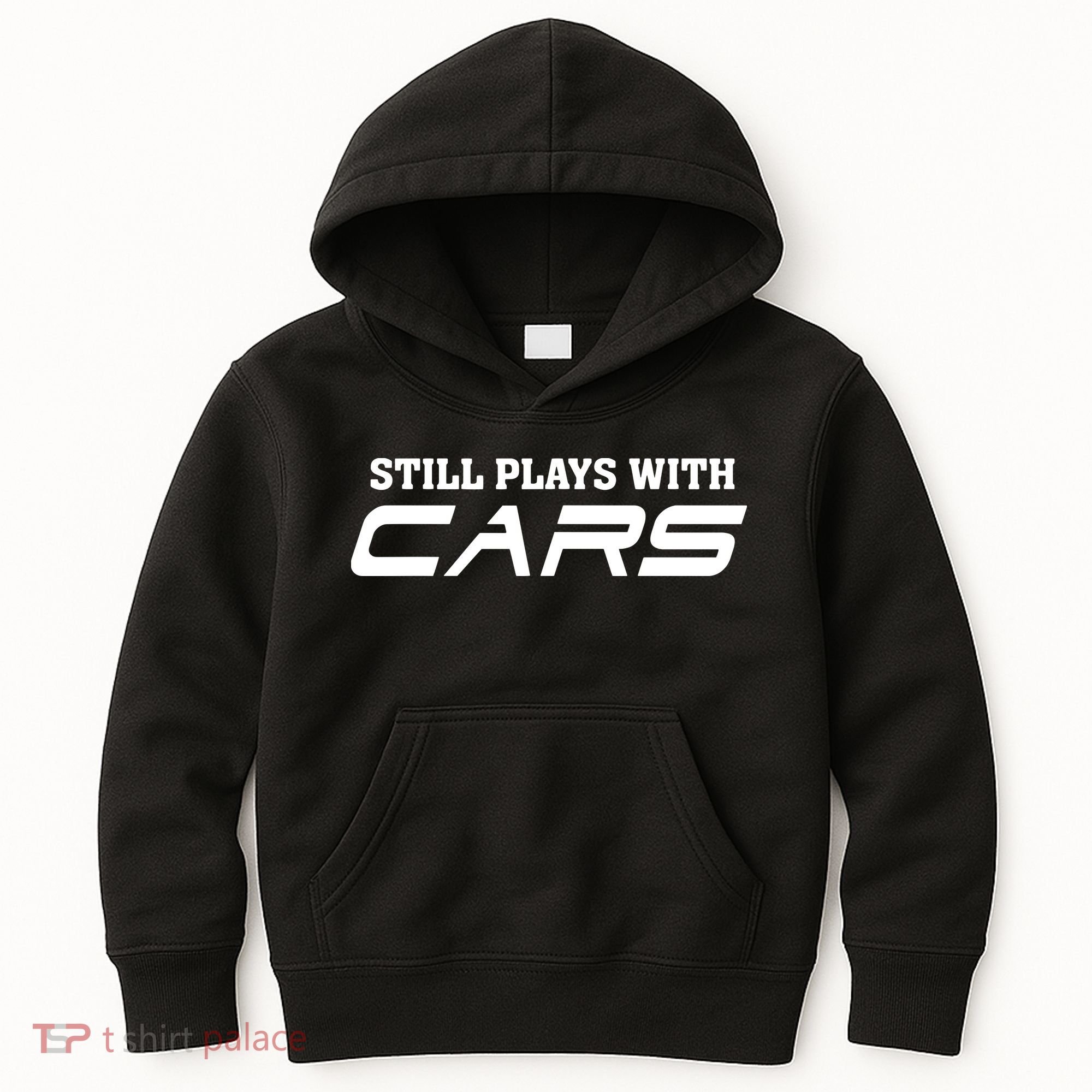 Still Plays With Cars Car Automobile Lover Mechanic Kids Hoodie