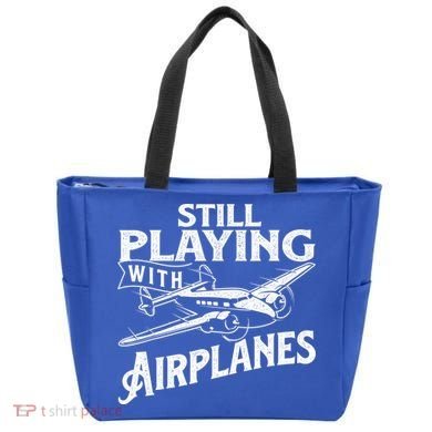 Still Playing With Airplanes Aviation Lover Airline Pilot Tote Bag