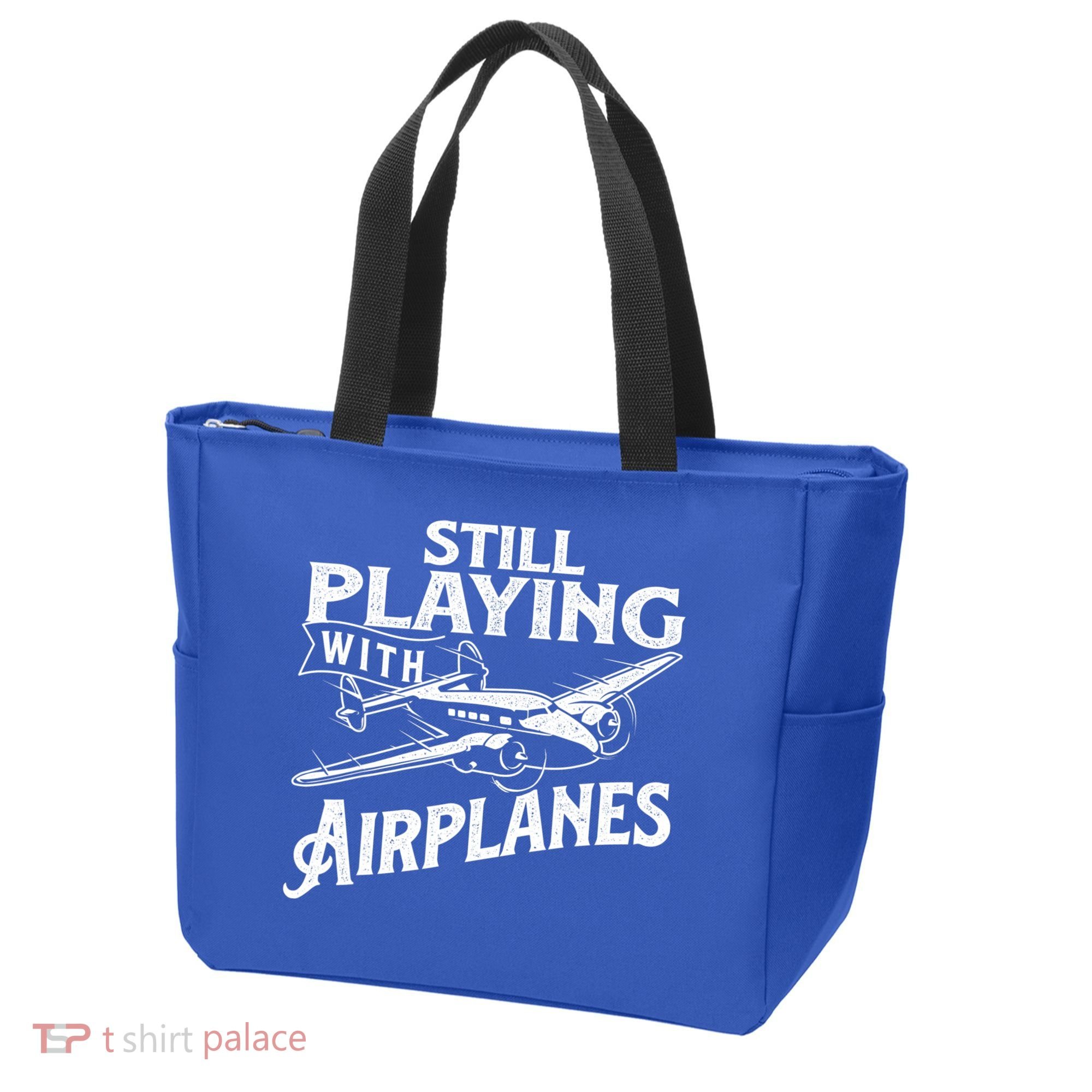 Still Playing With Airplanes Aviation Lover Airline Pilot Tote Bag
