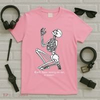 Skeleton Praying X Lord Have Mercy Sinner Gothic Blackwork T-Shirt thumb 5