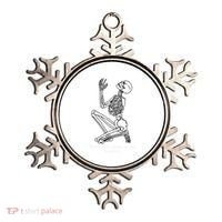 Skeleton Praying X Lord Have Mercy Sinner Gothic Blackwork Ornament thumb 0