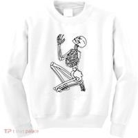 Skeleton Praying X Lord Have Mercy Sinner Gothic Blackwork Kids Sweatshirt thumb 0