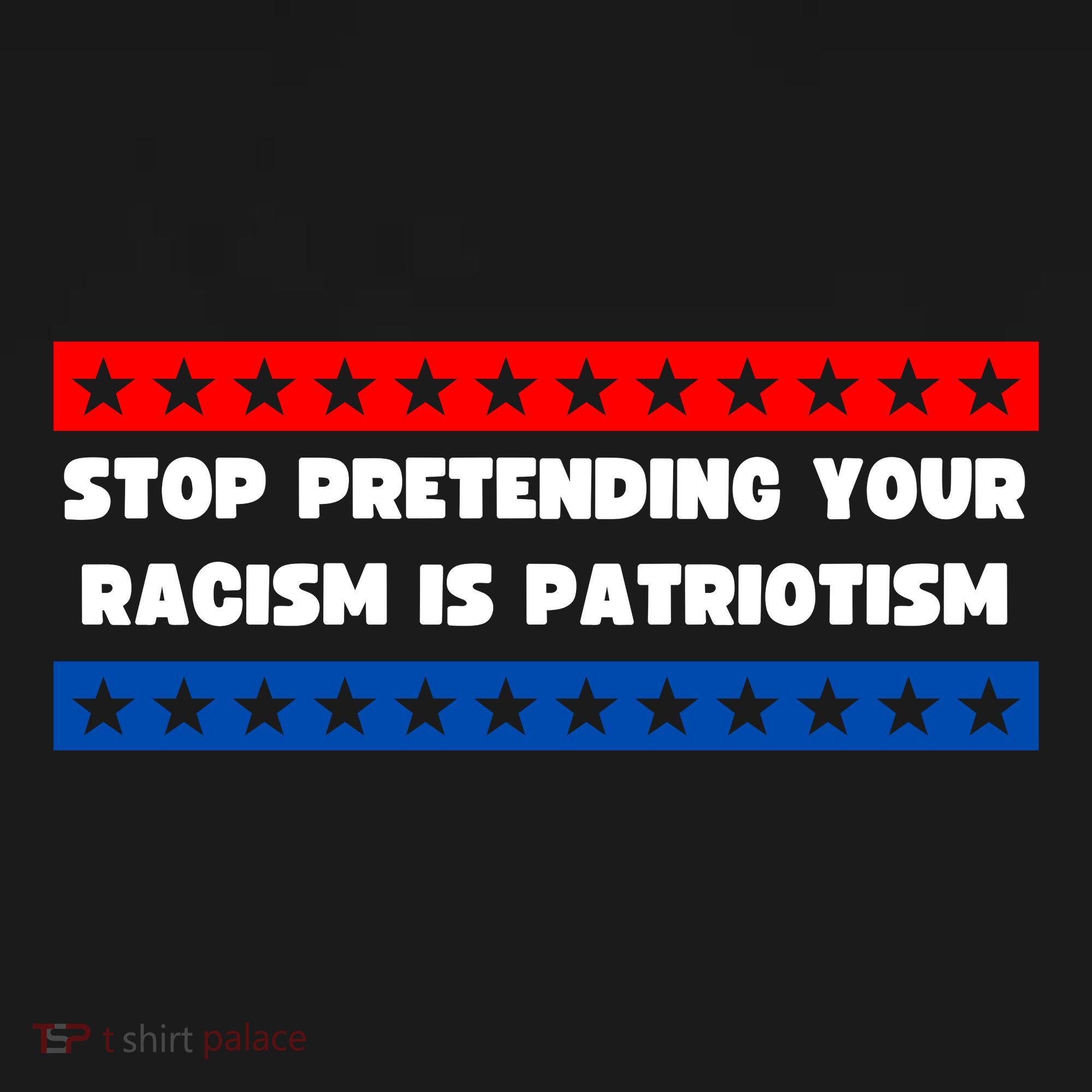 Stop Pretending Your Racism Is Patriotism Ornament