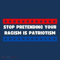 Stop Pretending Your Racism Is Patriotism Women's Hoodie thumb 2