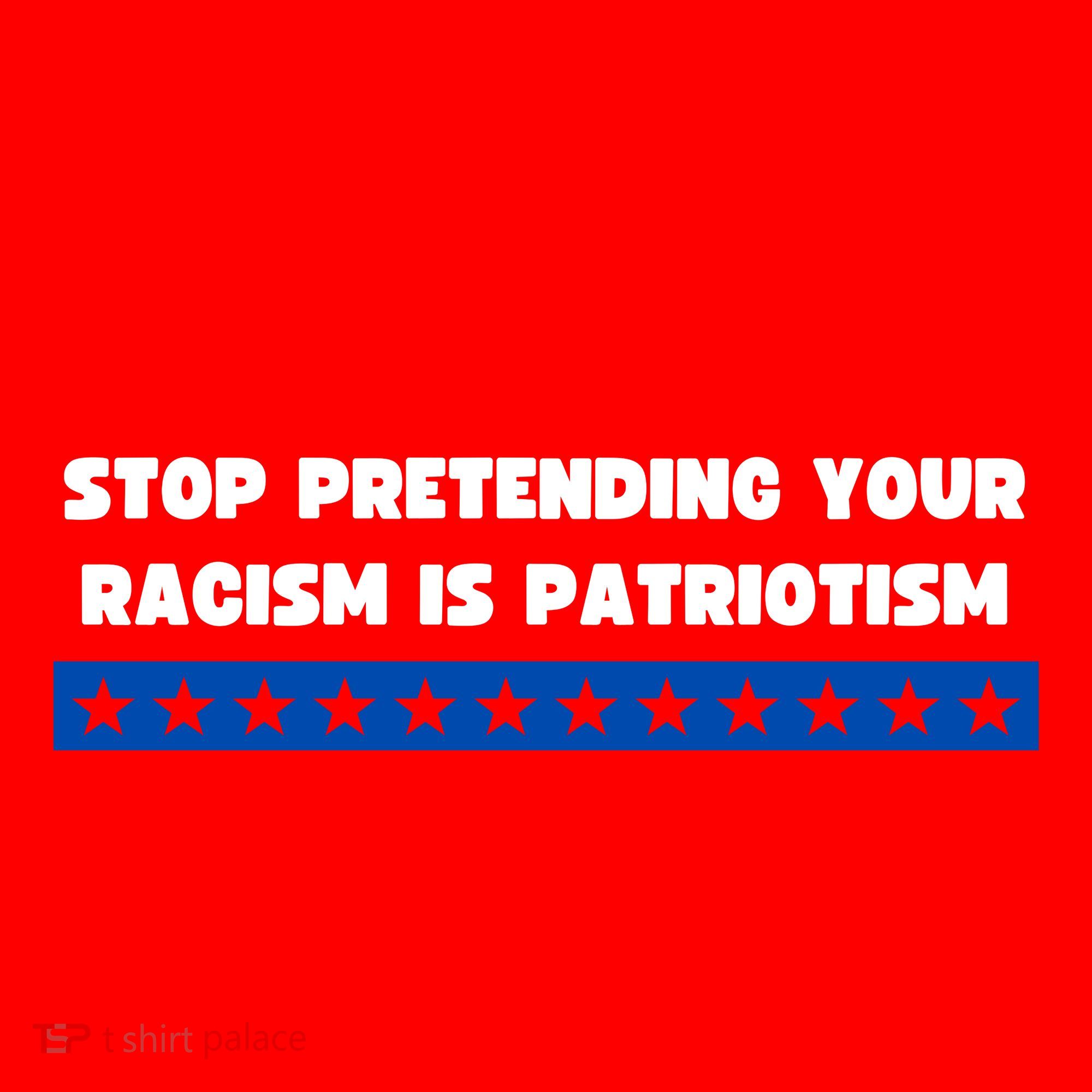 Stop Pretending Your Racism Is Patriotism Santa Hat