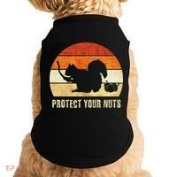 Squirrel Protect Your Nuts Forest Rodent Doggie Tank thumb 0