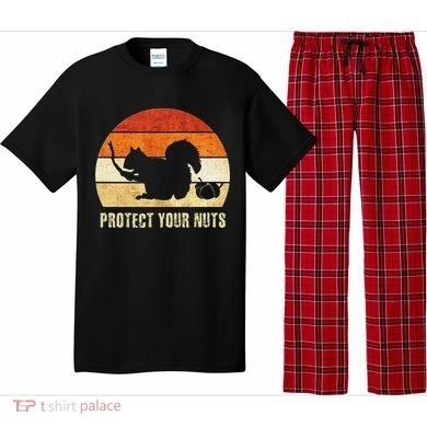 Squirrel Protect Your Nuts Forest Rodent Pajama Set