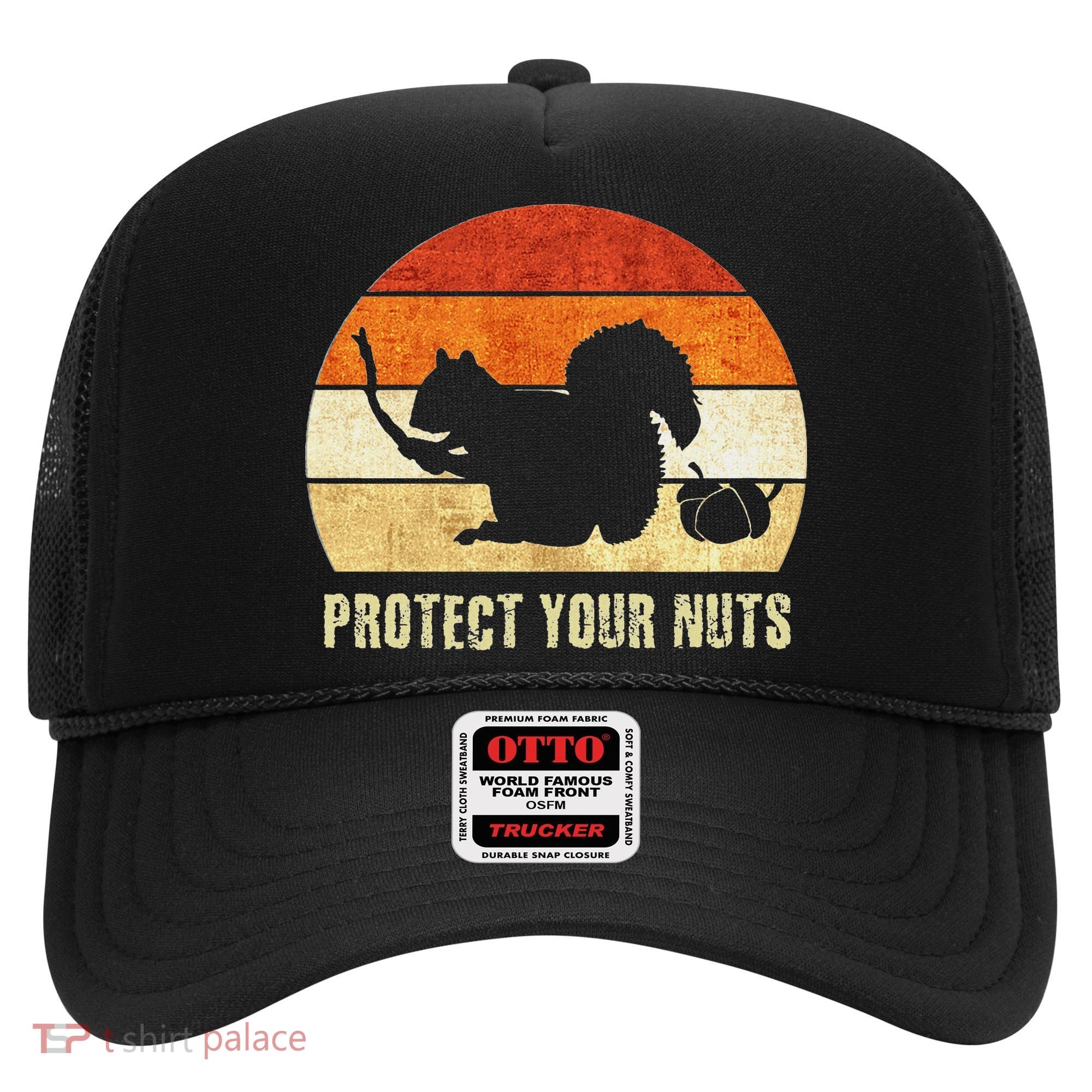 Squirrel Protect Your Nuts Forest Rodent Hat