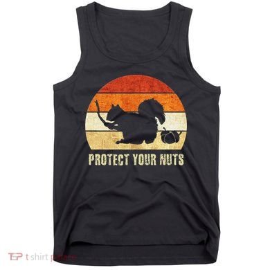 Squirrel Protect Your Nuts Forest Rodent Tank Top