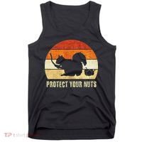 Squirrel Protect Your Nuts Forest Rodent Tank Top thumb 0