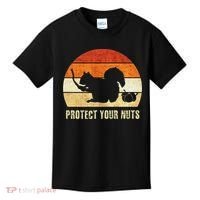 Squirrel Protect Your Nuts Forest Rodent Kids T-Shirt thumb 0