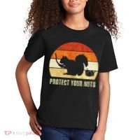 Squirrel Protect Your Nuts Forest Rodent Kids T-Shirt thumb 2