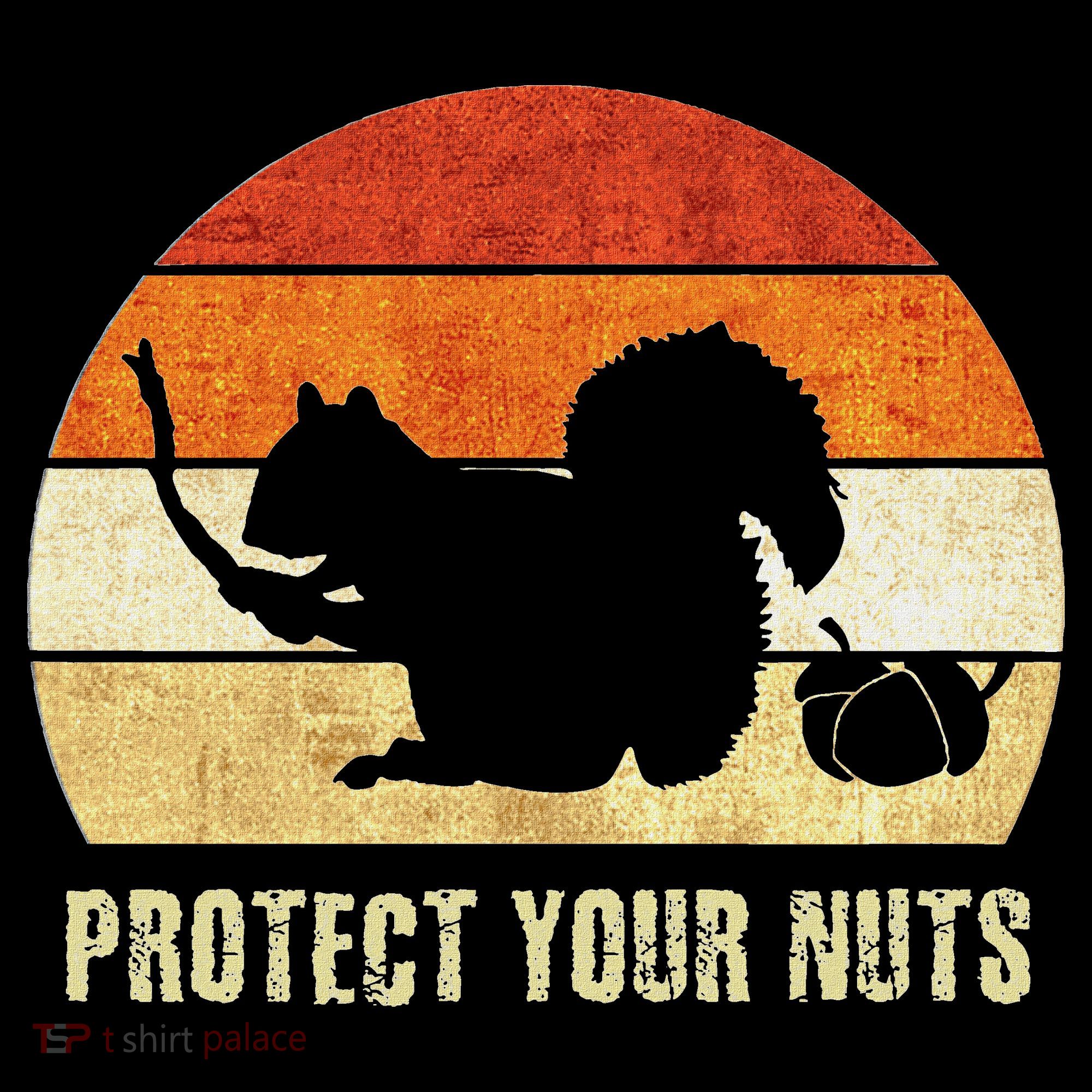 Squirrel Protect Your Nuts Forest Rodent Kids T-Shirt