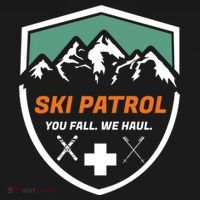 Ski Patrol You Fall We Haul Skier Assistance Skiing Apparel Meaningful Gift Doggie Tank thumb 4