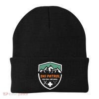 Ski Patrol You Fall We Haul Skier Assistance Skiing Apparel Meaningful Gift Beanie thumb 0