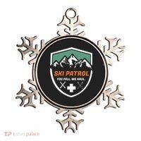 Ski Patrol You Fall We Haul Skier Assistance Skiing Apparel Meaningful Gift Ornament thumb 0