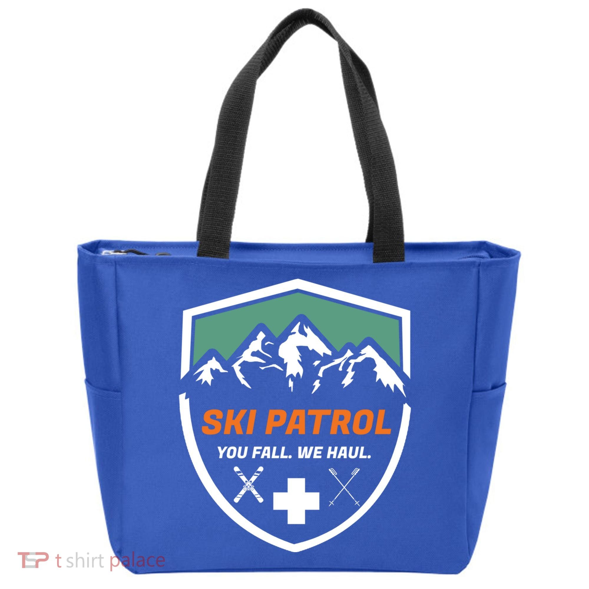 Ski Patrol You Fall We Haul Skier Assistance Skiing Apparel Meaningful Gift Tote Bag
