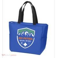 Ski Patrol You Fall We Haul Skier Assistance Skiing Apparel Meaningful Gift Tote Bag thumb 3