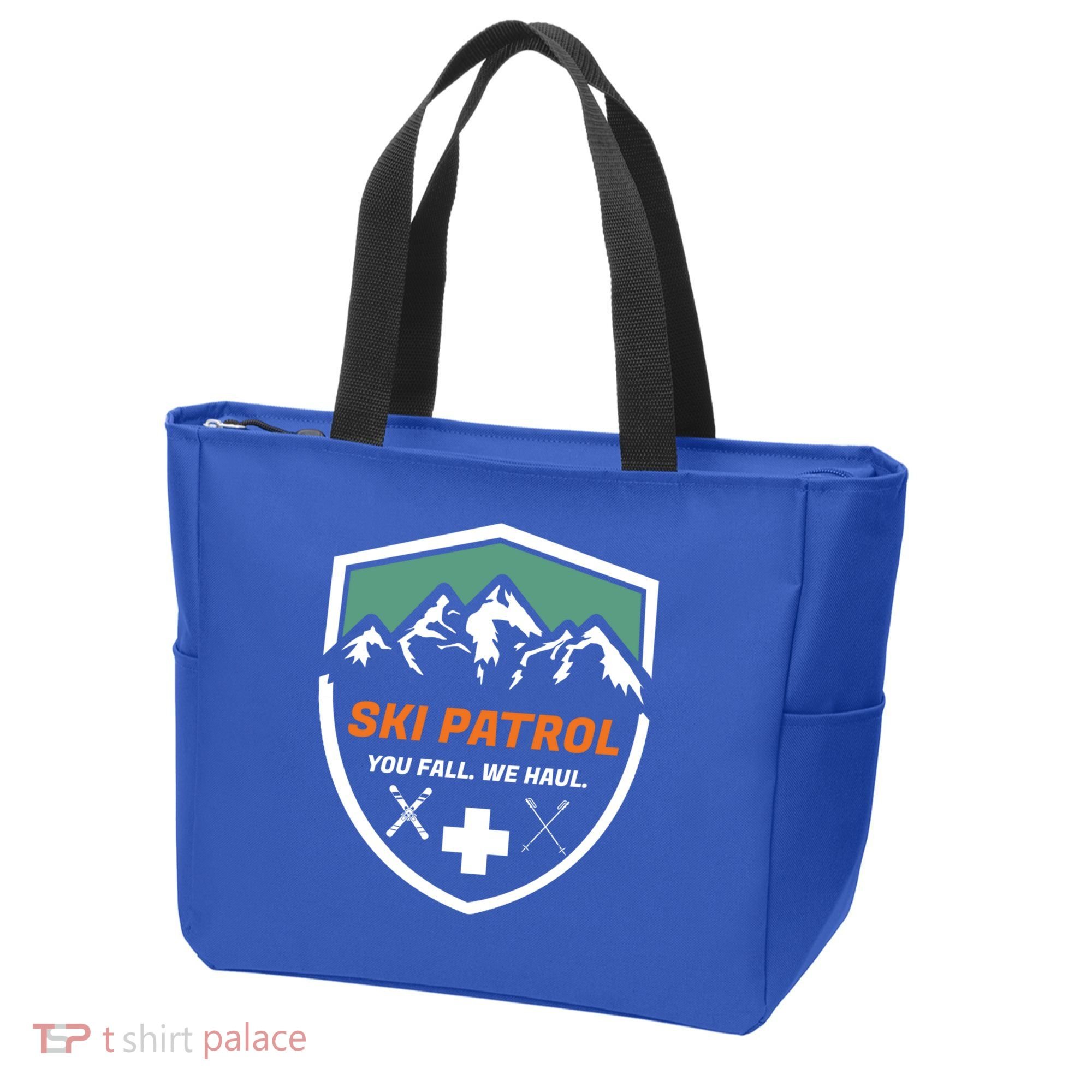 Ski Patrol You Fall We Haul Skier Assistance Skiing Apparel Meaningful Gift Tote Bag