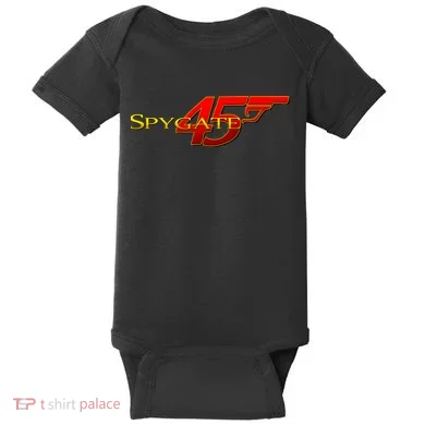 Spygate 45 Logo Baby Bodysuit