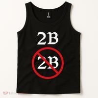 Shakespeare Quote 2b Or Not To Be Hamlet Tank Top thumb 2