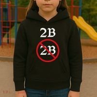 Shakespeare Quote 2b Or Not To Be Hamlet Kids Hoodie thumb 3