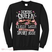 Sewing Queen Classy Sassy And A Bit Smart Assy Sewer Sweatshirt thumb 0