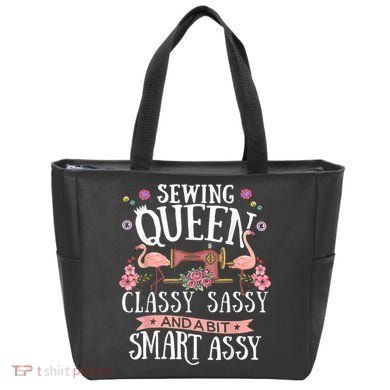 Sewing Queen Classy Sassy And A Bit Smart Assy Sewer Tote Bag
