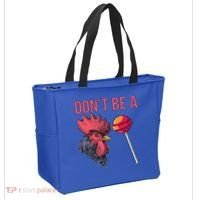 Sarcastic Quote Don't Be A Cock Sucker Funny Humoristic Gift Tote Bag thumb 2