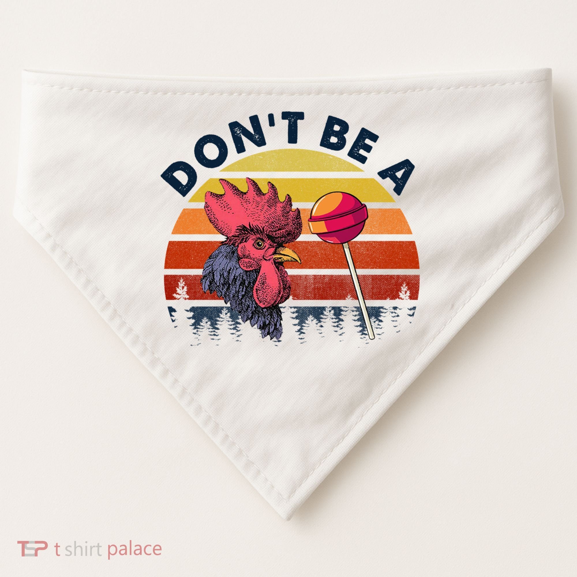 Sarcastic Quote DonT Be A Cock Sucker Funny Humoristic USA-Made Doggie Bandana