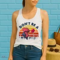 Sarcastic Quote DonT Be A Cock Sucker Funny Humoristic Women's Tank Top thumb 2