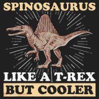 Spinosaurus Quote for a Spinosaurus Lover Beanie thumb 2