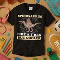Spinosaurus Quote for a Spinosaurus Lover Kids T-Shirt thumb 3