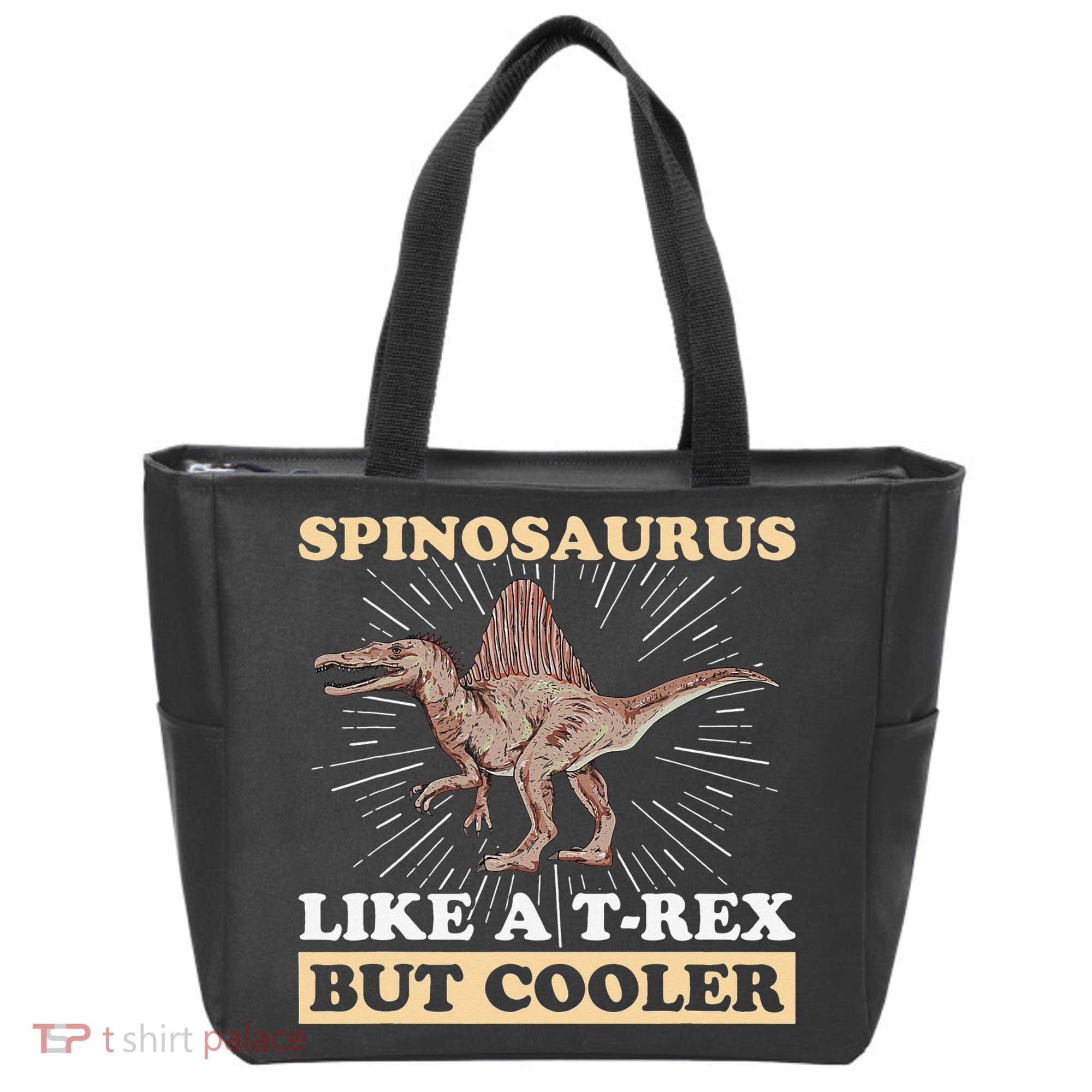 Spinosaurus Quote for a Spinosaurus Lover Tote Bag