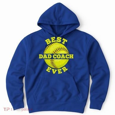 Softball Quote For Your Softball Coach Dad Great Gift Hoodie