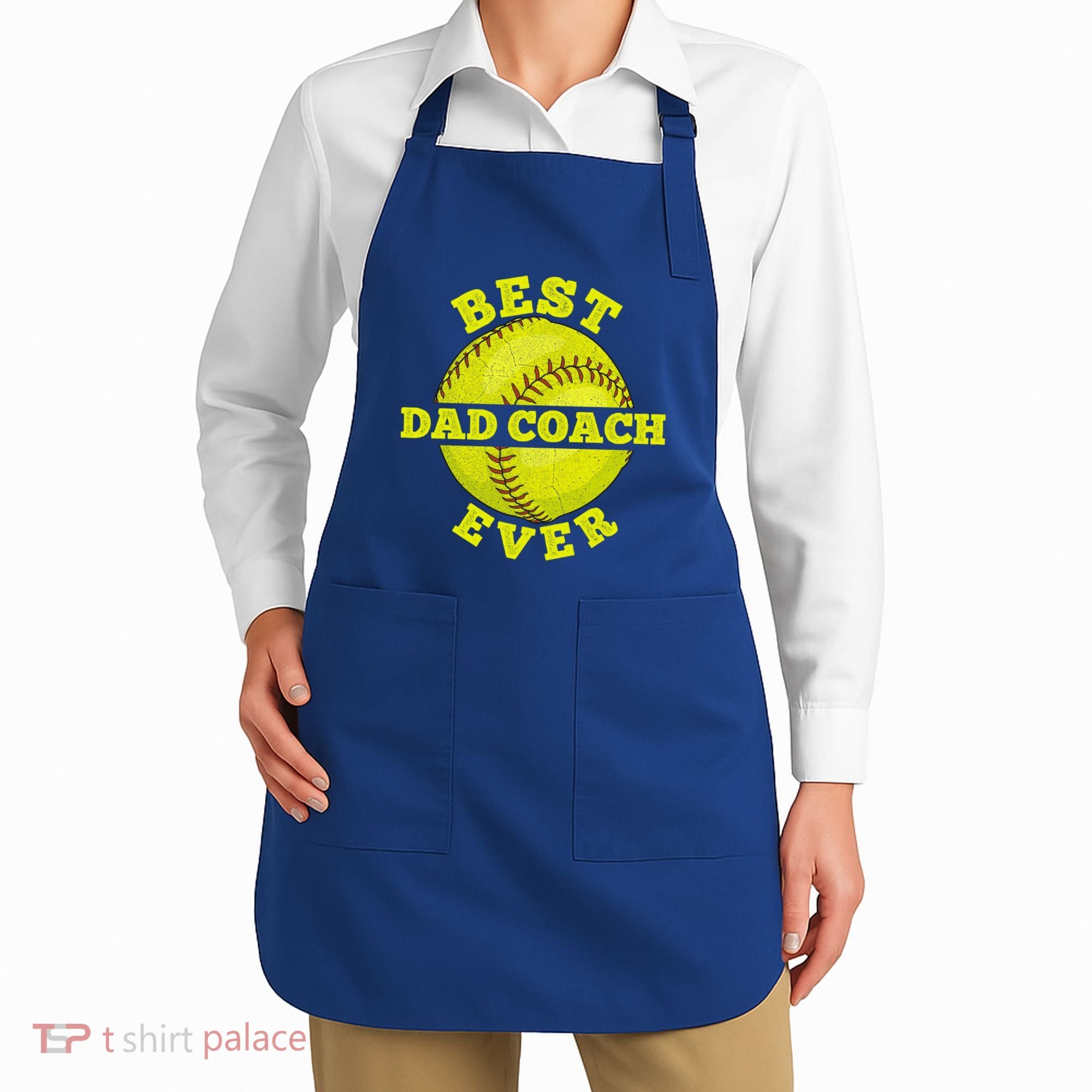 Softball Quote For Your Softball Coach Dad Great Gift Apron