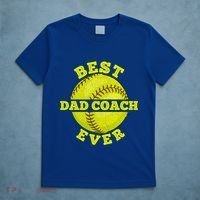 Softball Quote For Your Softball Coach Dad Great Gift T-Shirt thumb 5