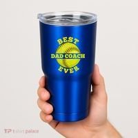 Softball Quote For Your Softball Coach Dad Great Gift Tumbler thumb 2
