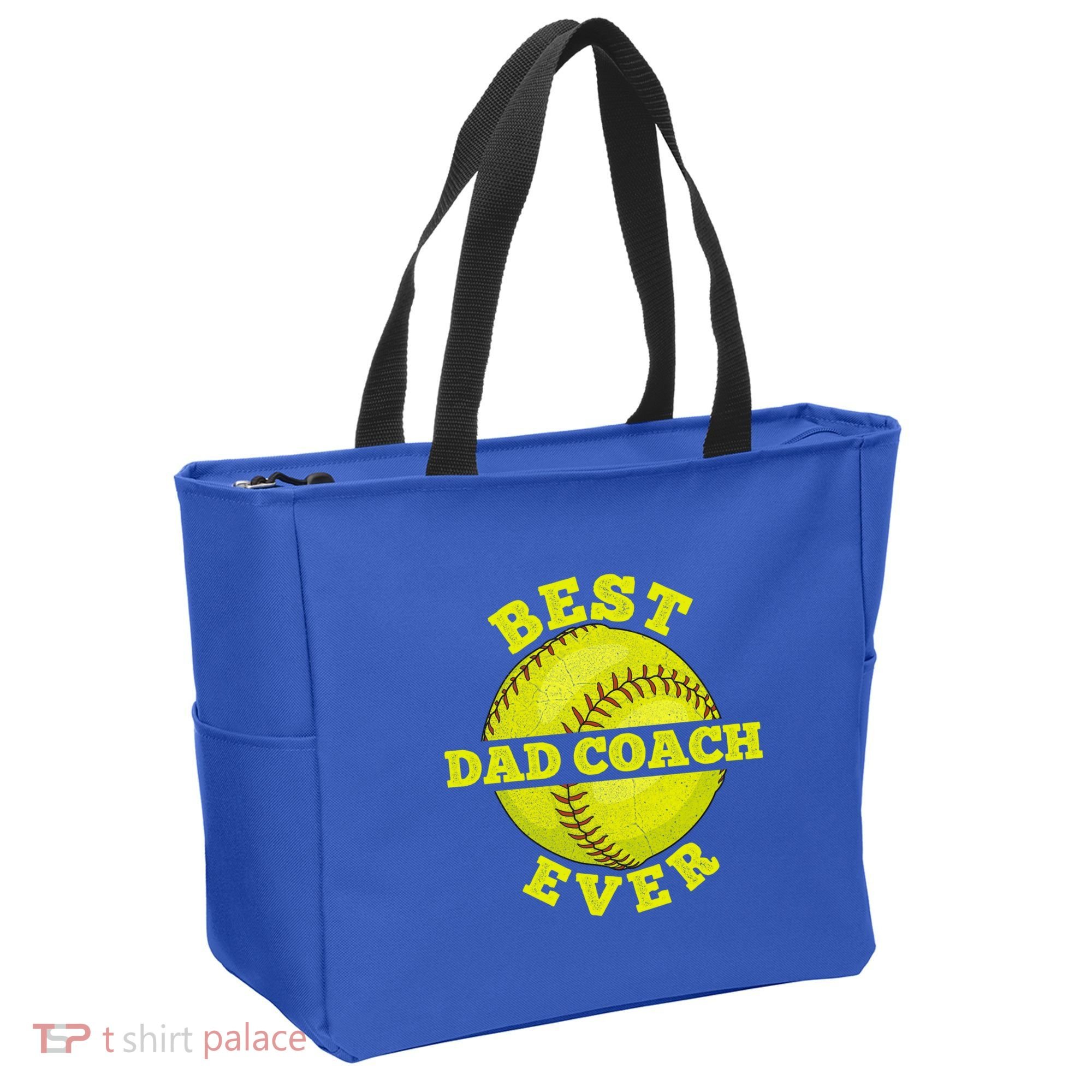 Softball Quote For Your Softball Coach Dad Great Gift Tote Bag