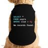 SQL Query Funny SQL Database Admin Programmer Doggie Tank